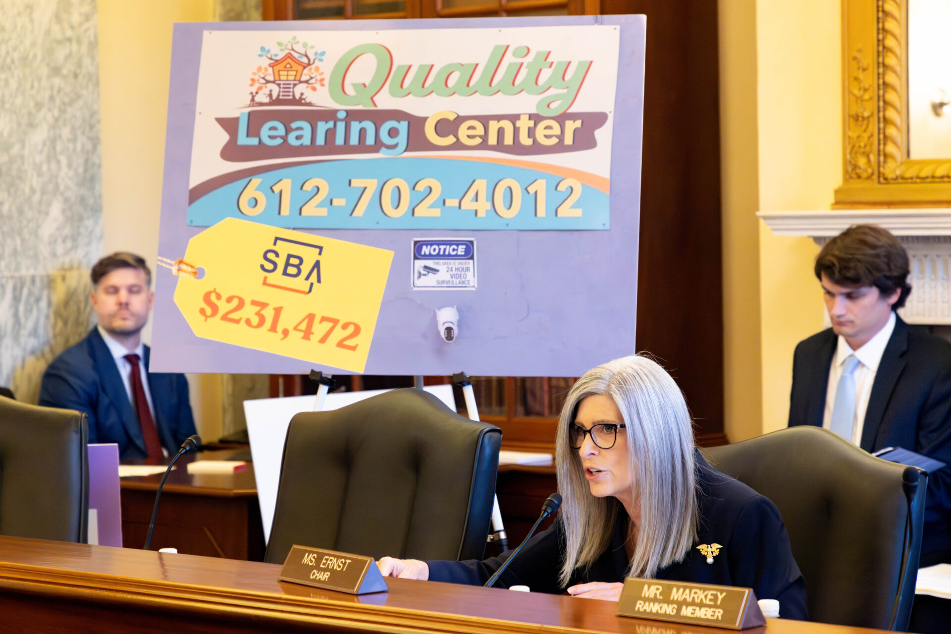 Ernst Reveals Infamous Quality Learing Center Received Financial Support from the SBA